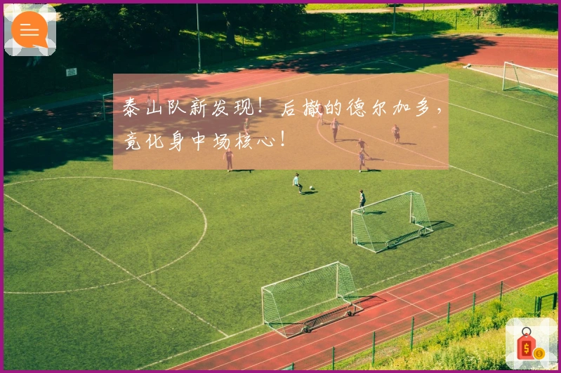 泰山队新发现!后撤的德尔加多,竟化身中场核心!